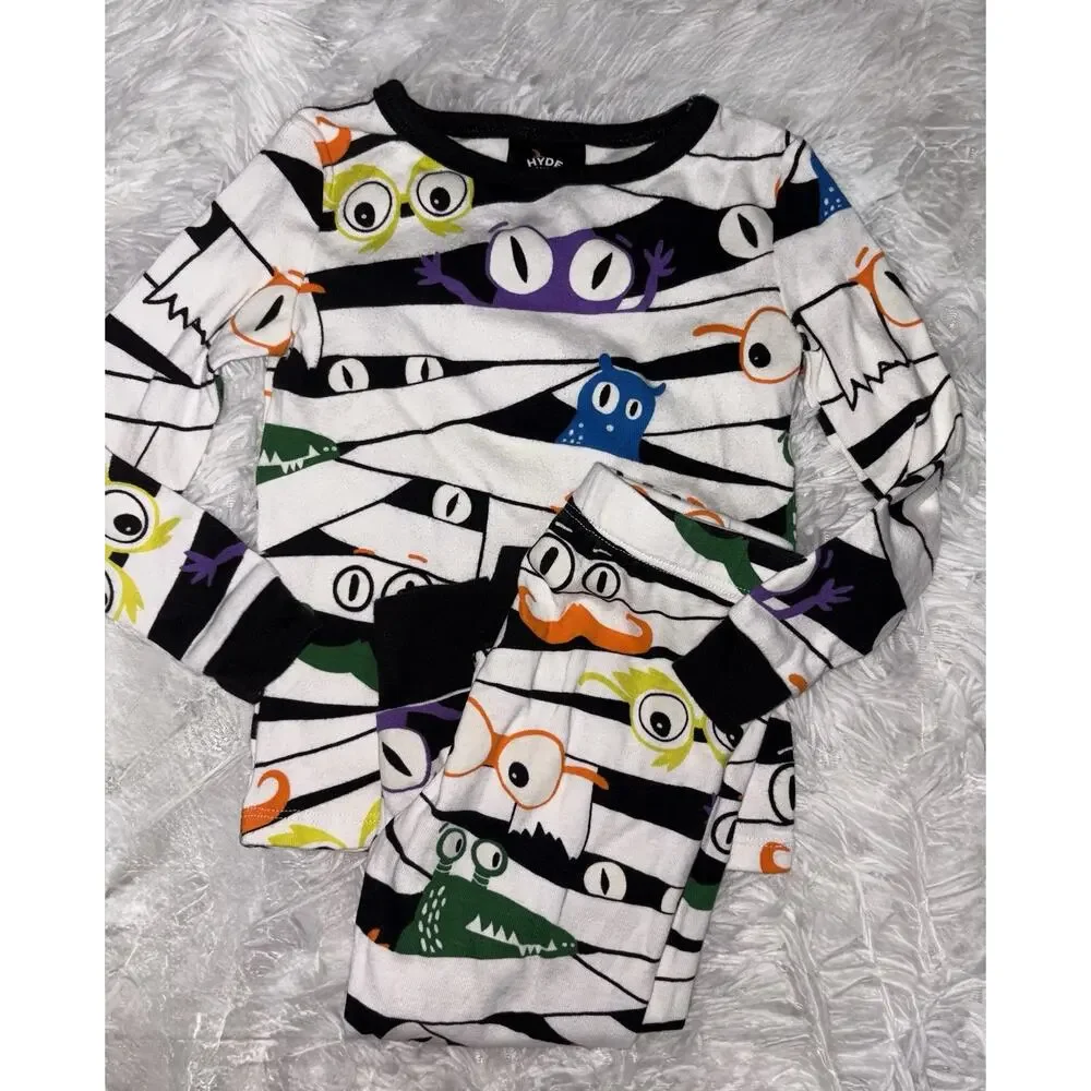Hyde & Eek Sz. 2T Halloween Theme 2 Pc. Pj Set. Adorable, Great Condition